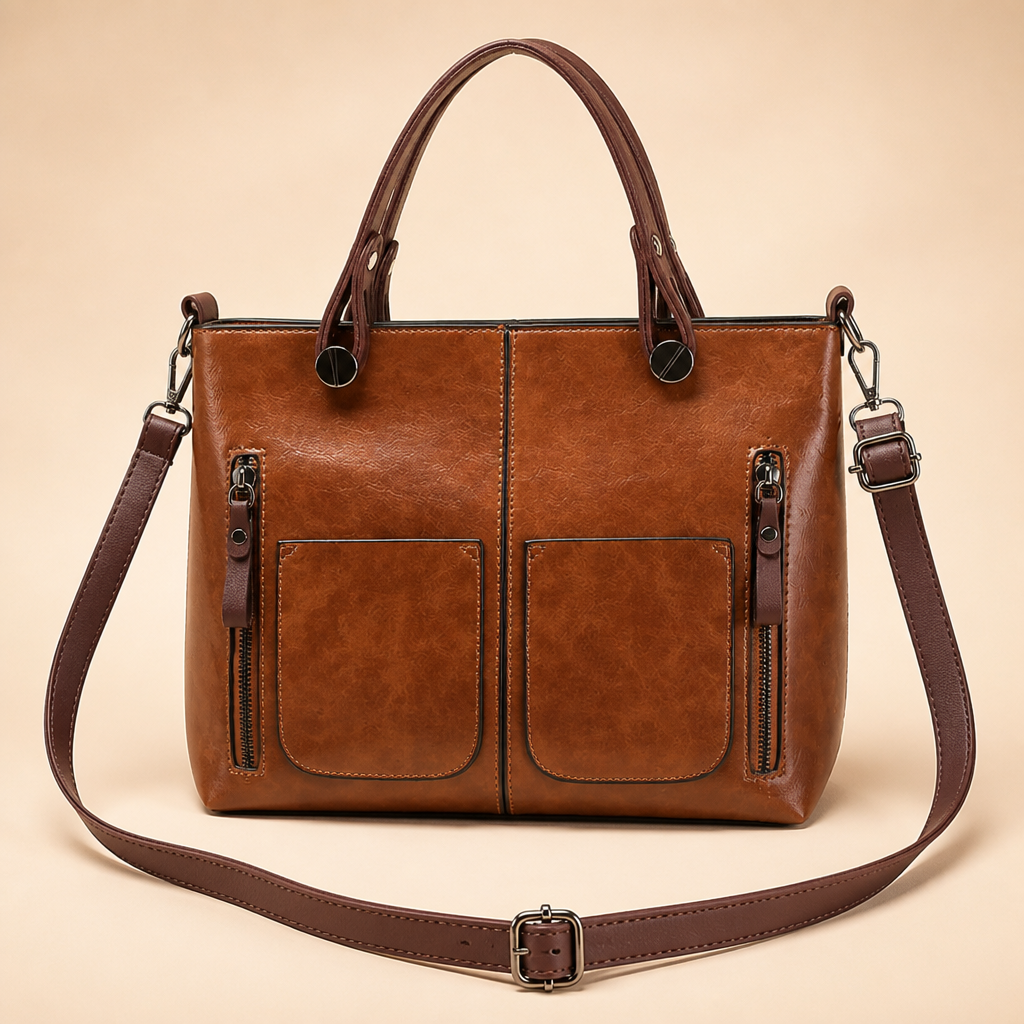 The Linnea — Vintage Saddle Bag