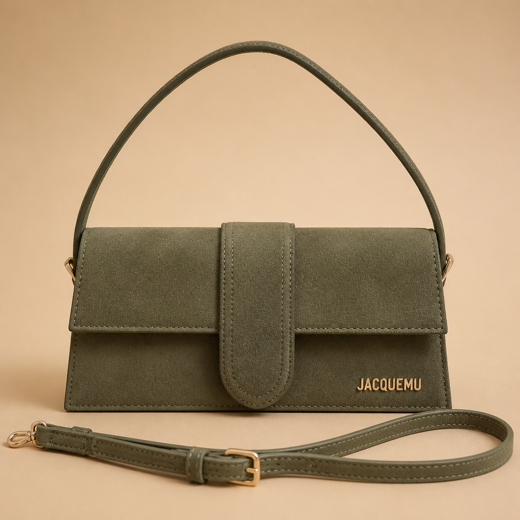 The Lyra Crossbody — Moss