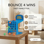 BounceSurge™ — Ignite Family Thrills with Lightning-Fast Reflexes and Brain-Boosting Battles