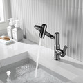 Kitchen Faucet 360° Rotation | Temperature Indicator | Adjustable Height | Aquova
