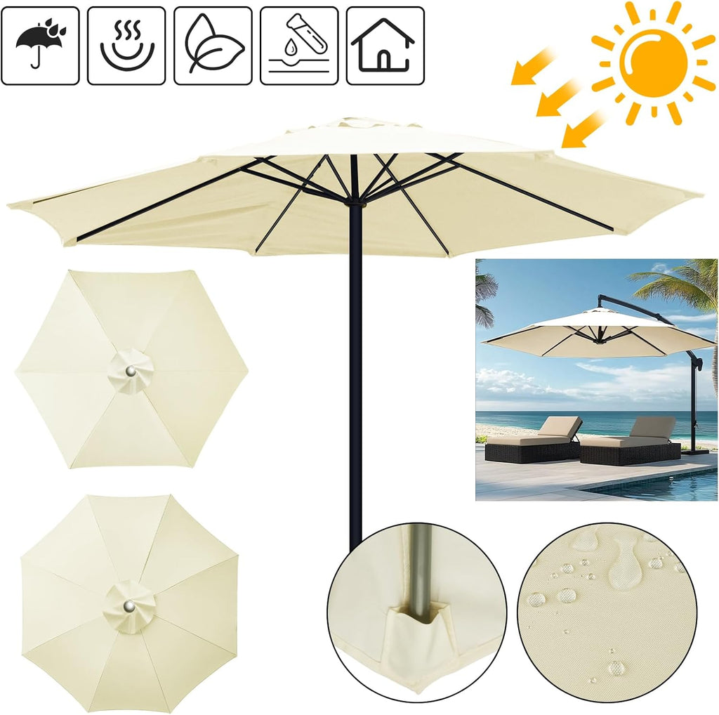 Sunshade Cover | Weatherproof Water-Repellent Shield | Ventilation Opening | TerraShade