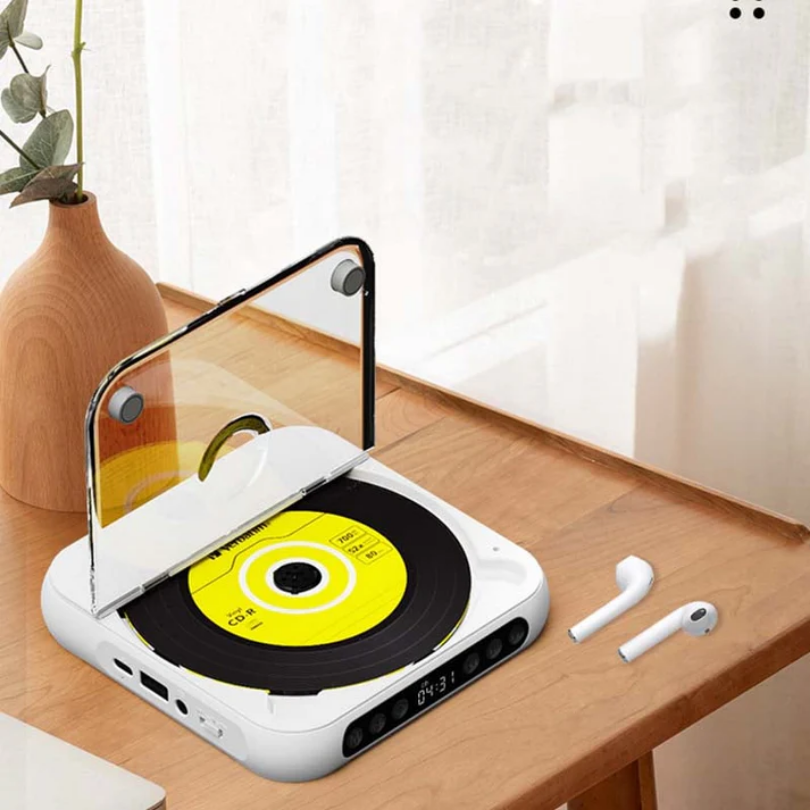 VivaPulse™ Portable CD Player — Unleash Your Music’s Pure Passion Everywhere You Go