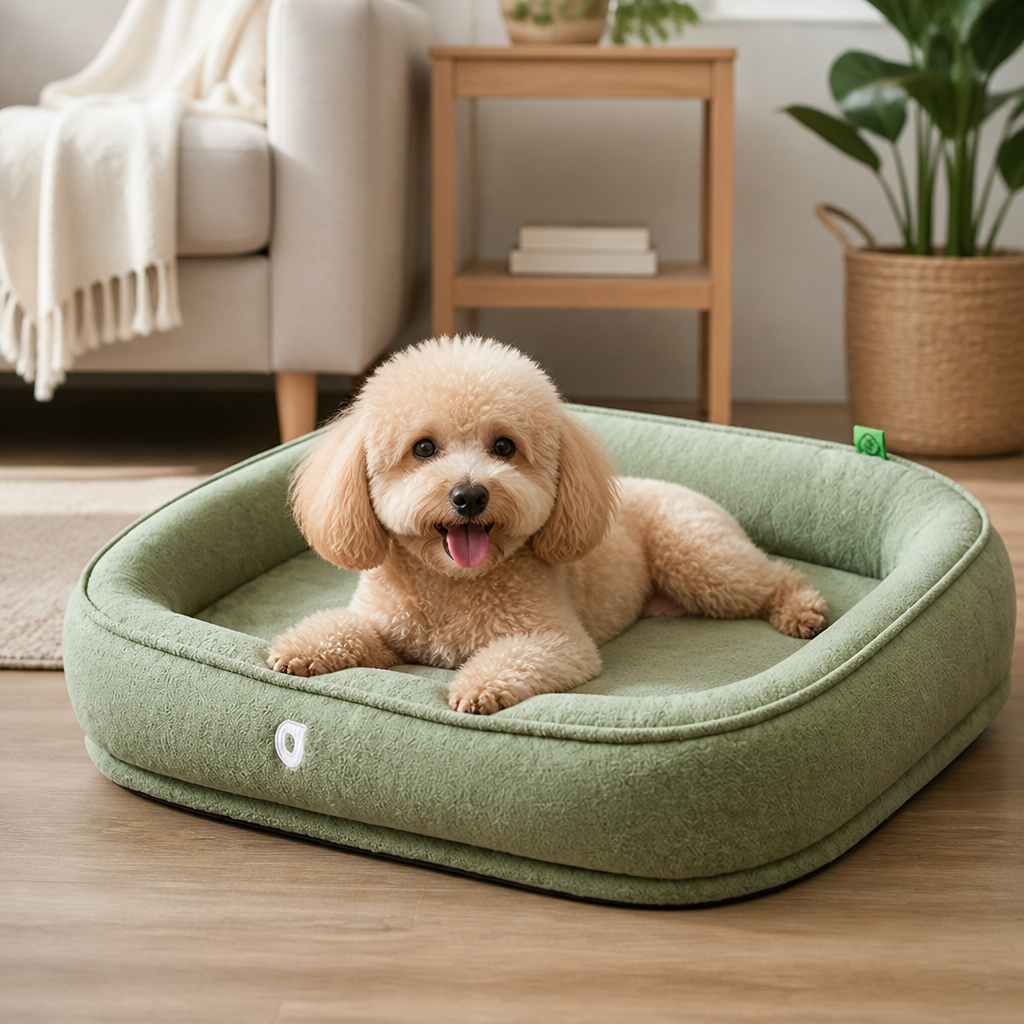 Dog & Cat Bed | Double-Sided Reversible Fleece | Bolster Sofa Kennel Design | Winter Warmth