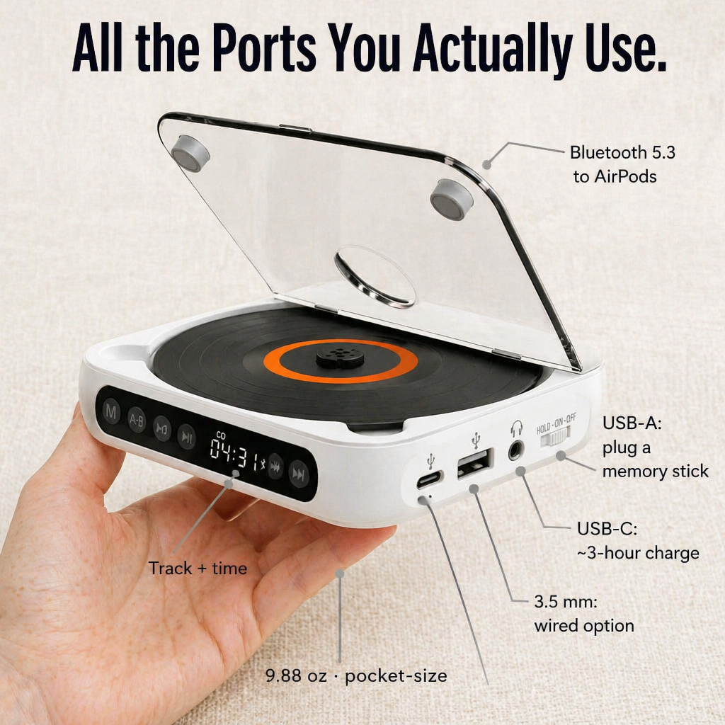 PulseSpin™ — Rediscover Your Music’s Soul with Pure, Unstoppable Sound
