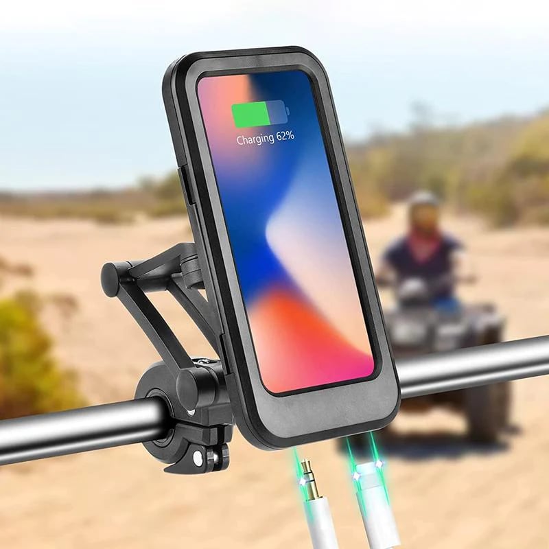 Powerbank Bike Mount | Touchscreen Waterproof | Universal Handlebar Inch | Voltride
