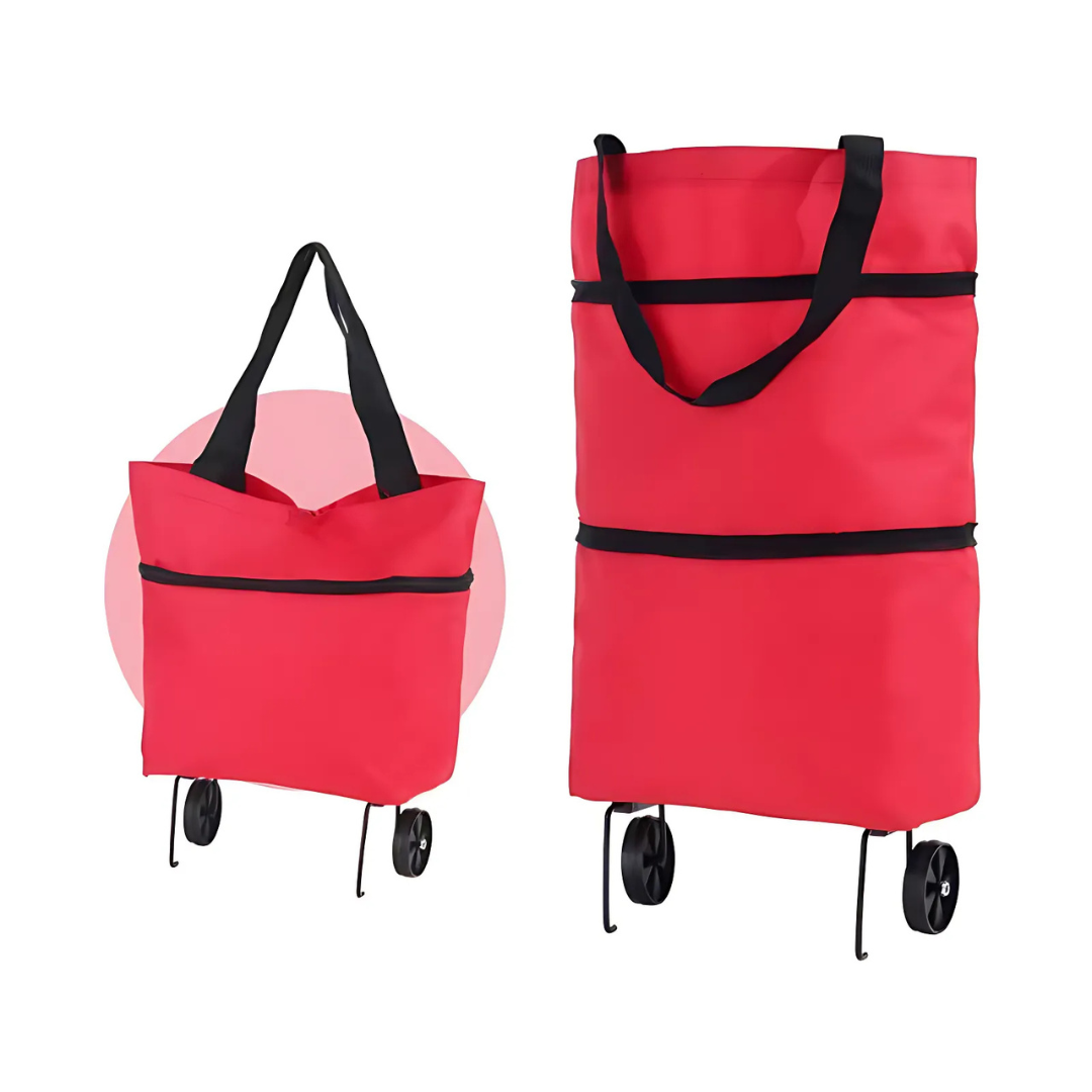 Shopping Trolley | Collapsible Rolling Bag | Lightweight Carrying | Icone