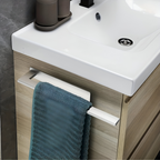 Towel Holder | Wall-Mounted Self-Adhesive | Moisture-Resistant Stainless Steel | BathLine