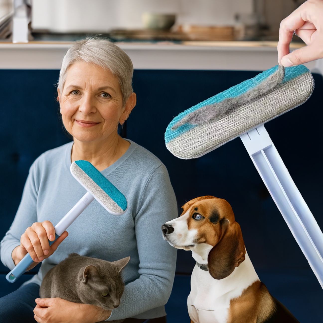 SheerClean™ — Effortless Fur Removal for a Fresh, Stress-Free Home