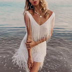 SeductaCharm™ Tassel Dress — Command Every Room with Effortless Confidence and All-Day Comfort