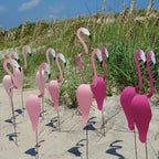 Garden Decor Flamingo Aluminum | Decoration & Wind Vane | Handmade | PinkDrift