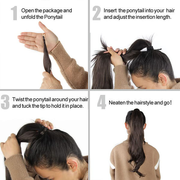HaloVance™ — Effortless Volume and All-Day Comfort for Head-Turning Ponytails