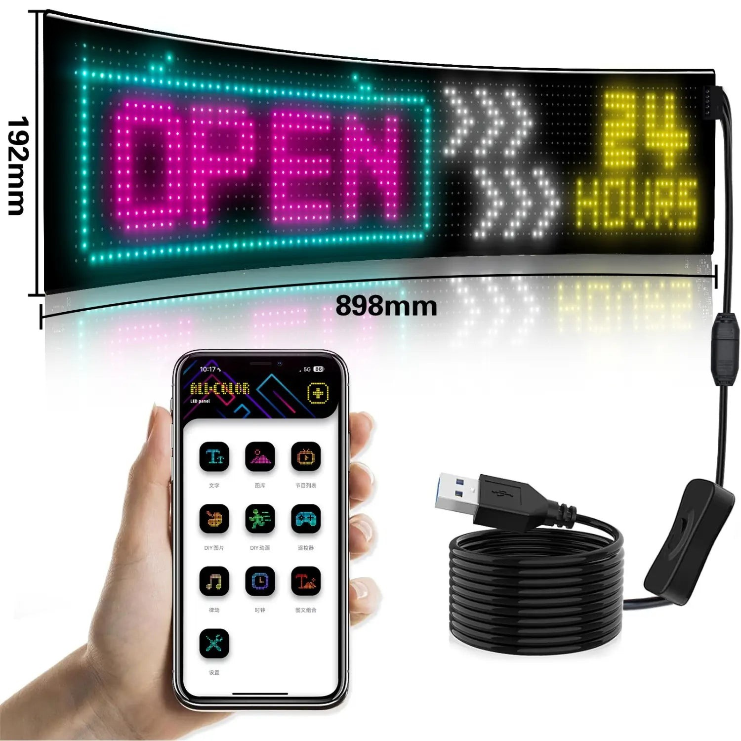 GlareFlex™ — Transform Your Ride Into an Unforgettable Head-Turner with Instant, Vivid LED Power
