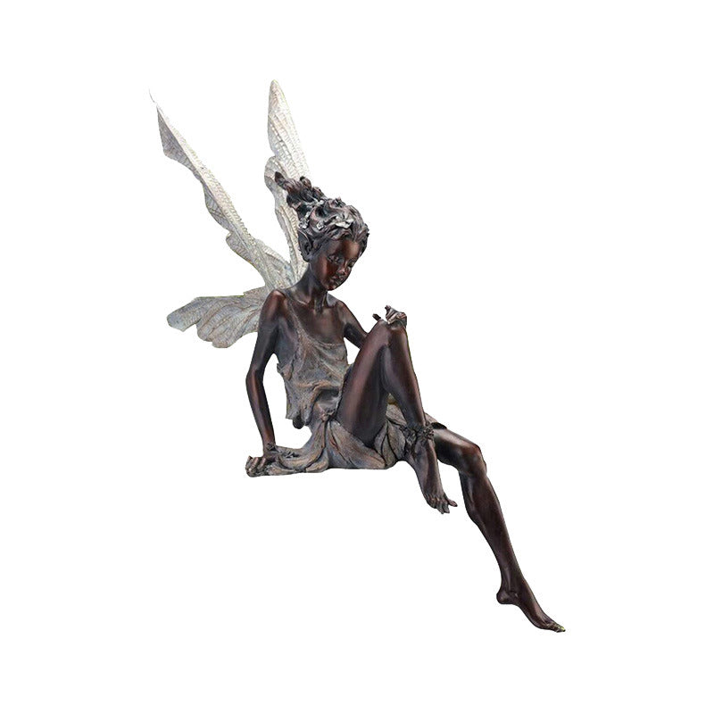 Fairy Garden Statue Resin | Fairy Garden Ornament | Weather Resistant | Stonewing