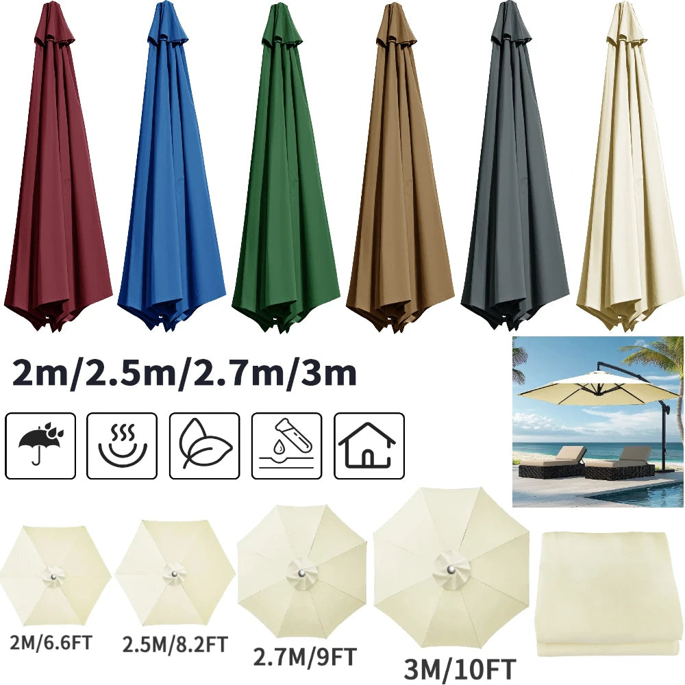 Sunshade Cover | Weatherproof Water-Repellent Shield | Ventilation Opening | TerraShade