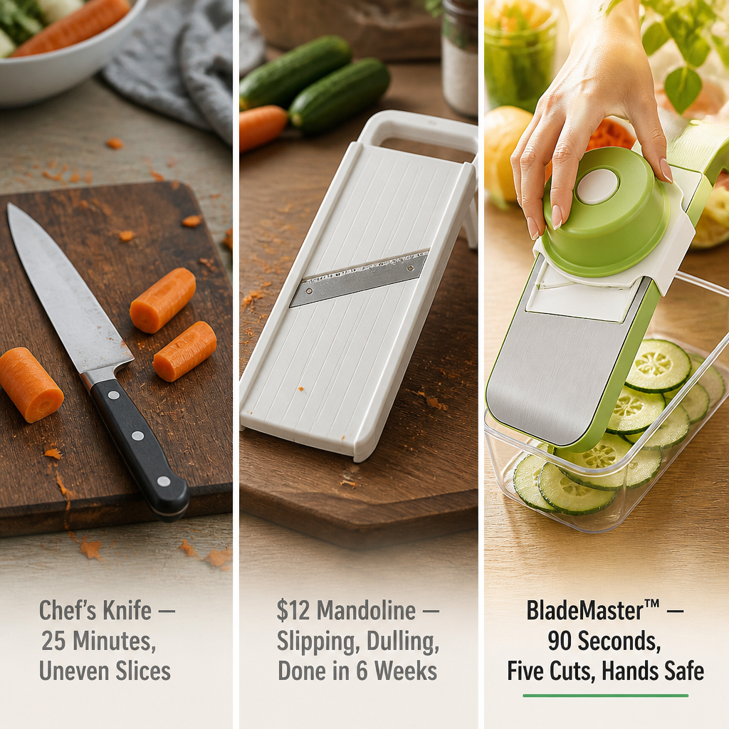 SliceSwift™ — Slice Faster, Safer, and Enjoy Dinner Every Night
