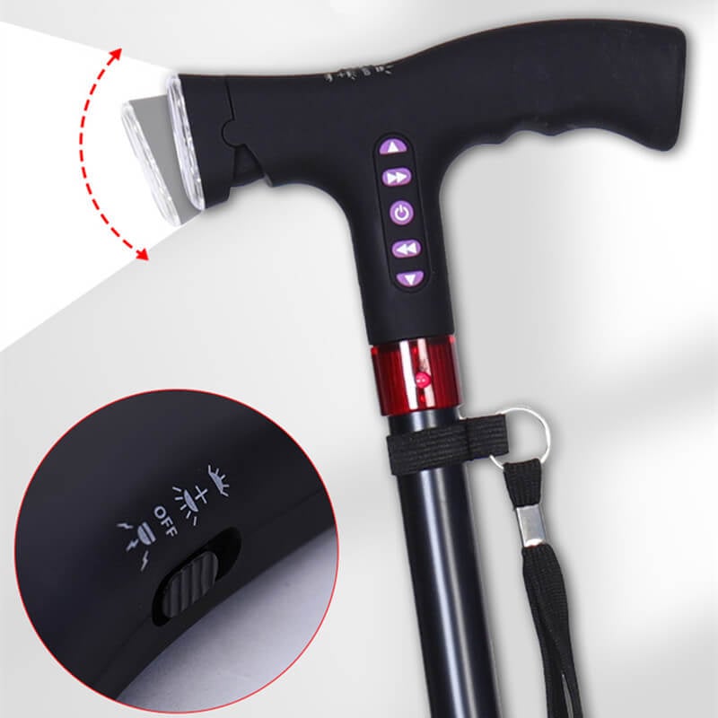 Walking Stick | Height Adjustable | Fall Alert | SmartCane
