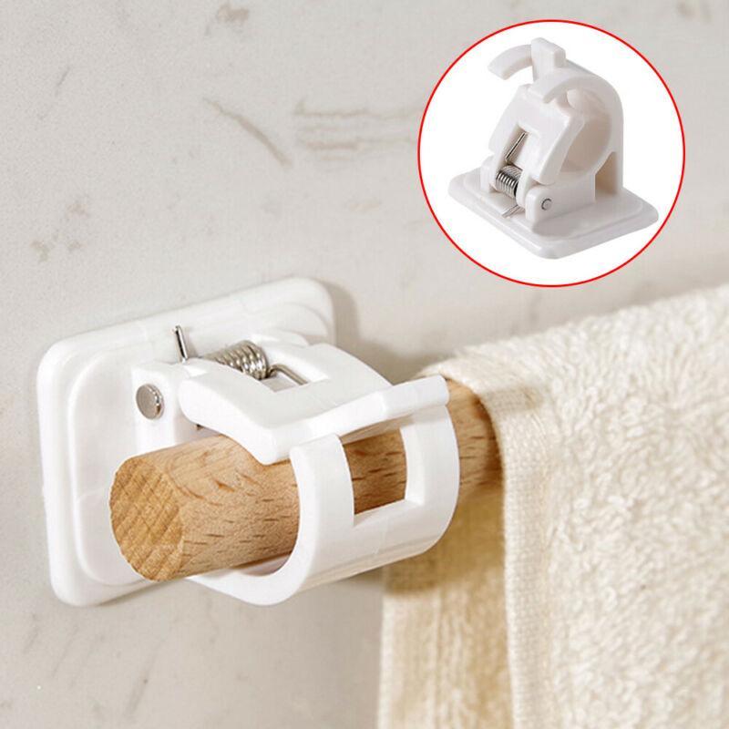 Curtain Holder Without Drilling | Adjustable & Self-Adhesive | Firm Grip | StickRod