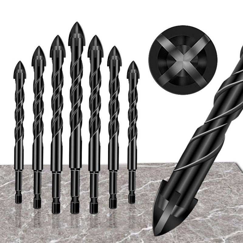 PowerSlice™ Drill Bit Set — Drill Flawless, Crack-Free Holes Every Time with Laser Precision