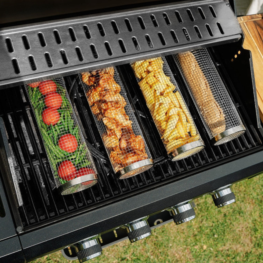 FlameGuard™ — Lock In Juicy Flavor and Grill Like a Pro Every Time