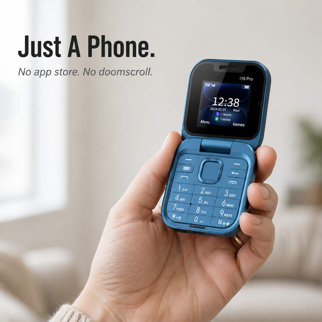 SlipPhone™ — Pocket-Sized Freedom to Disconnect and Reclaim Your Focus