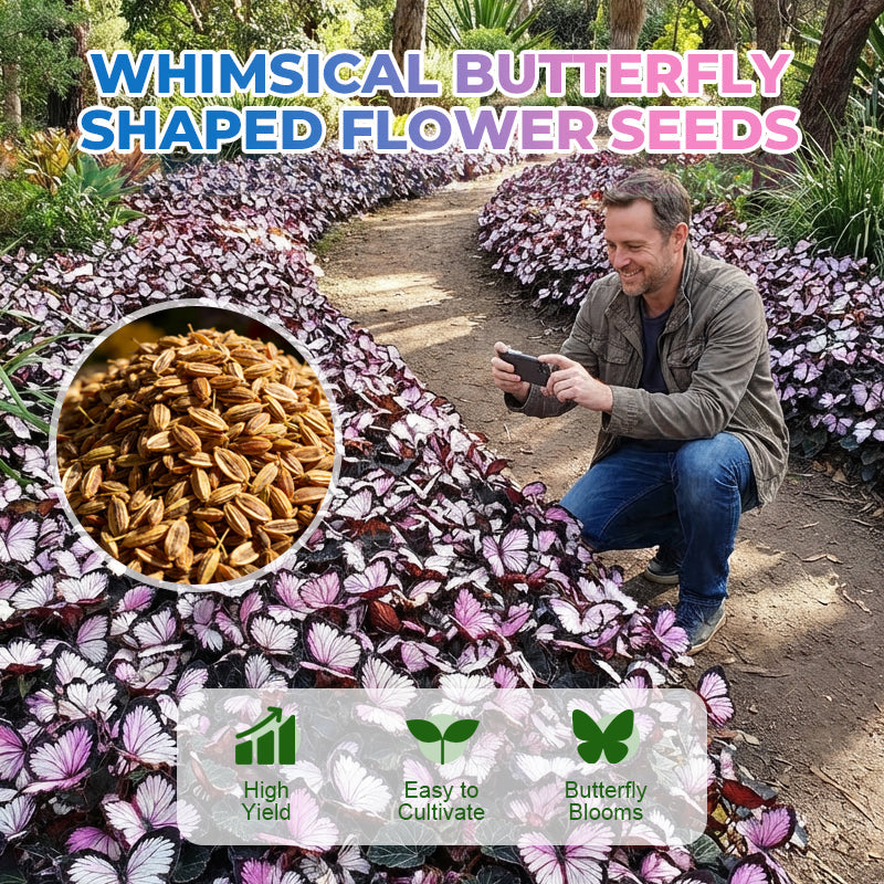 EnchantWing™ Butterfly Bloom Seeds — Transform Your Garden into a Vibrant Butterfly Paradise That Dazzles Every Eye