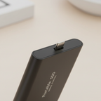 External SSD with 128GB | Quick Data Backup | USB C Connection | DataPulse