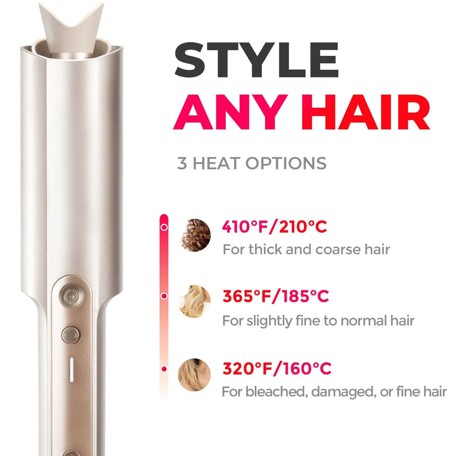 LumaCurl™ — Unlock Effortless, Head-Turning Curls That Last All Week