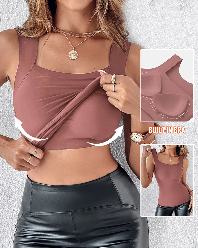 ElaraFlex™ Tank — Unleash All-Day Comfort and Confidence with Seamless Support