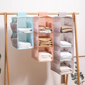 Vertical Hanging Closet Storage | Foldable Shelves | Wardrobe Organizer | Stackly