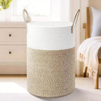 Foldable Cotton Basket | 60L Laundry Basket | Chic Storage | RopeBasket