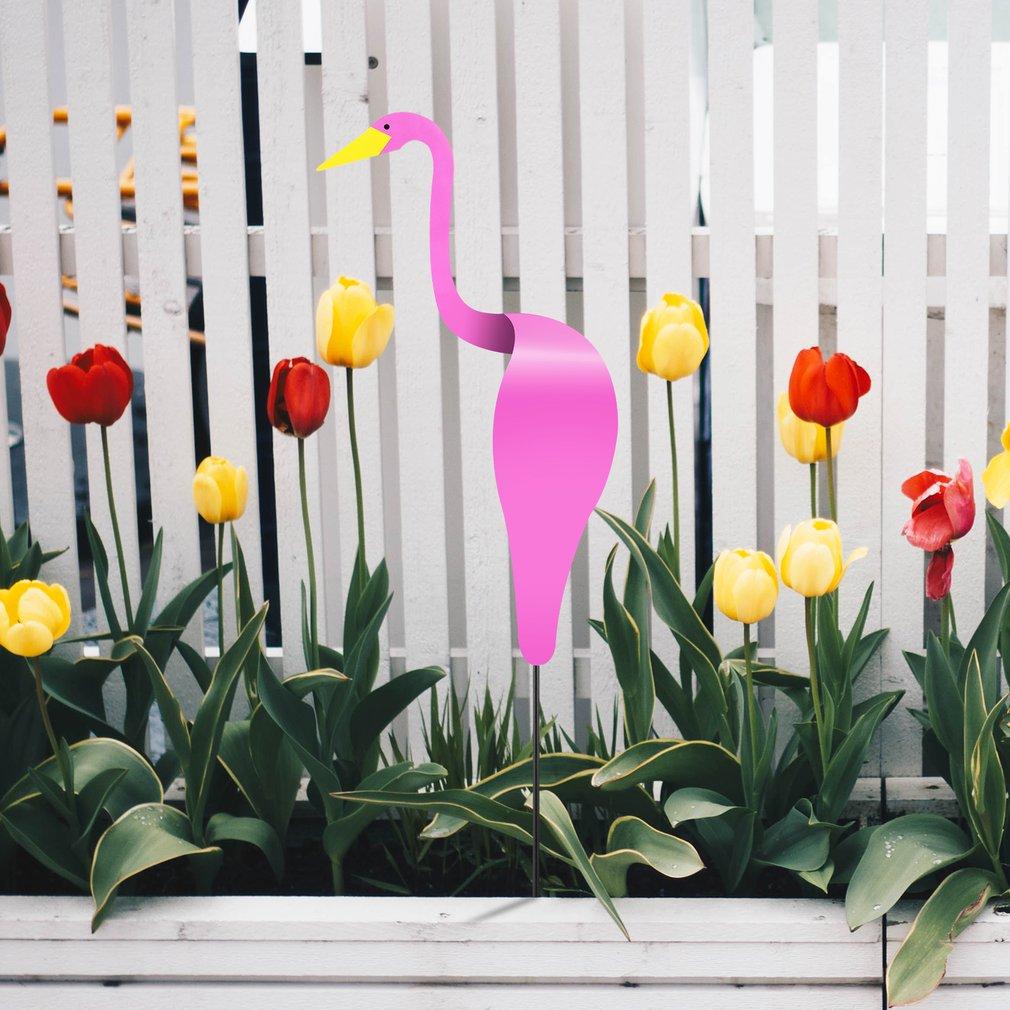 Garden Decor Flamingo Aluminum | Decoration & Wind Vane | Handmade | PinkDrift
