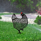 Chicken Garden Decoration | Weather-Resistant | Outdoor Ornament | Henscape