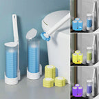 Disposable Toilet Brush | Antibacterial | Sanitary Sponge Heads | CleanClick
