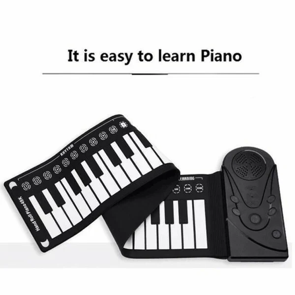 SilkTone™ Roll-Up Piano — Unleash Your Music Everywhere with True Piano Feel and Freedom