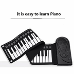 SilkTone™ Roll-Up Piano — Unleash Your Music Everywhere with True Piano Feel and Freedom