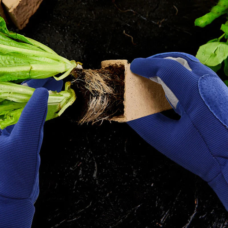 Garden Gloves | Cowhide Leather | Protection Against Thorns | Gripmoor