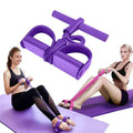 Home Training | Resistance Band Foot Pedal | Latex Full Body Trainer | CoreBand