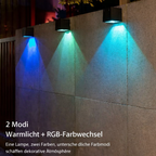 Wall lamp | Solar LED lamp | Weather-resistant wall light | Buenosaires