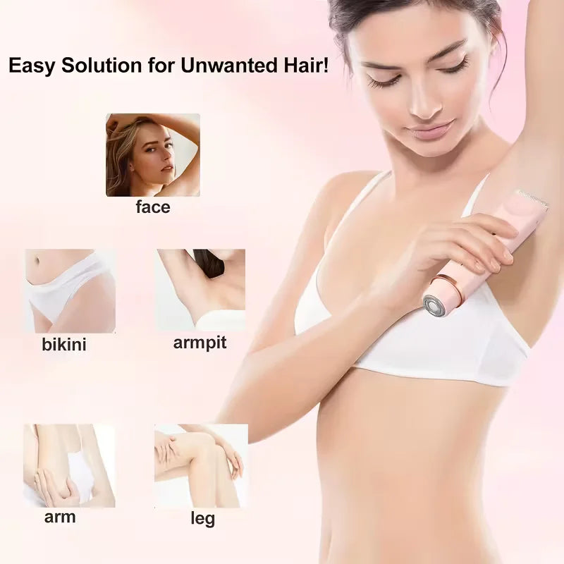 SatinSkin™ Precision Shaver — Effortless, Pain-Free Smoothness That Boosts Your Confidence Instantly