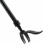 Weed Puller Alloy with Foot Lever | 4-Claw Root Remover | Chemical-Free Weed Control | RootRaus