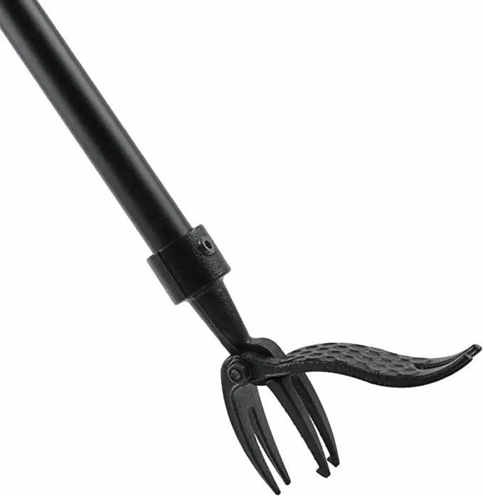 Weed Puller Alloy with Foot Lever | 4-Claw Root Remover | Chemical-Free Weed Control | RootRaus