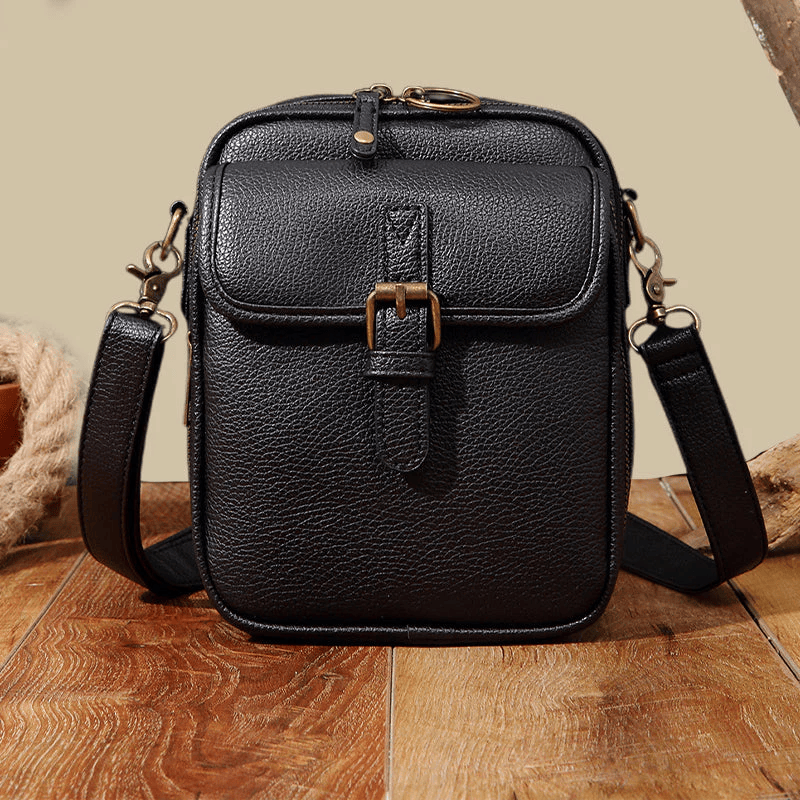 VellaRise™ Leather Crossbody — Effortless Style Meets All-Day Confidence