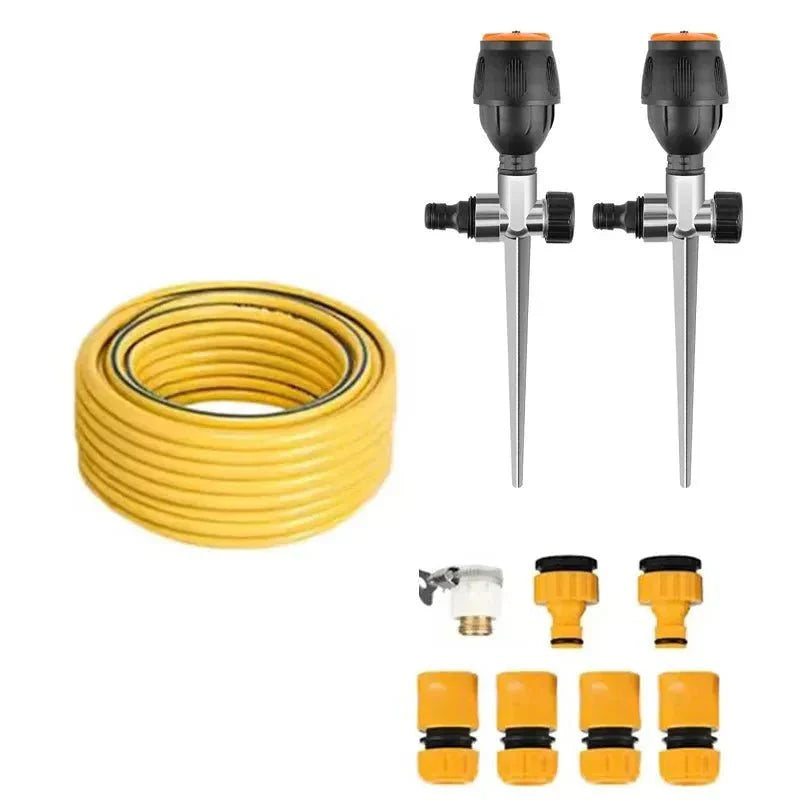 Automatic 360° Garden Watering | Fully Automated Lawn Sprinkler | Weather-Resistant | Spinflow