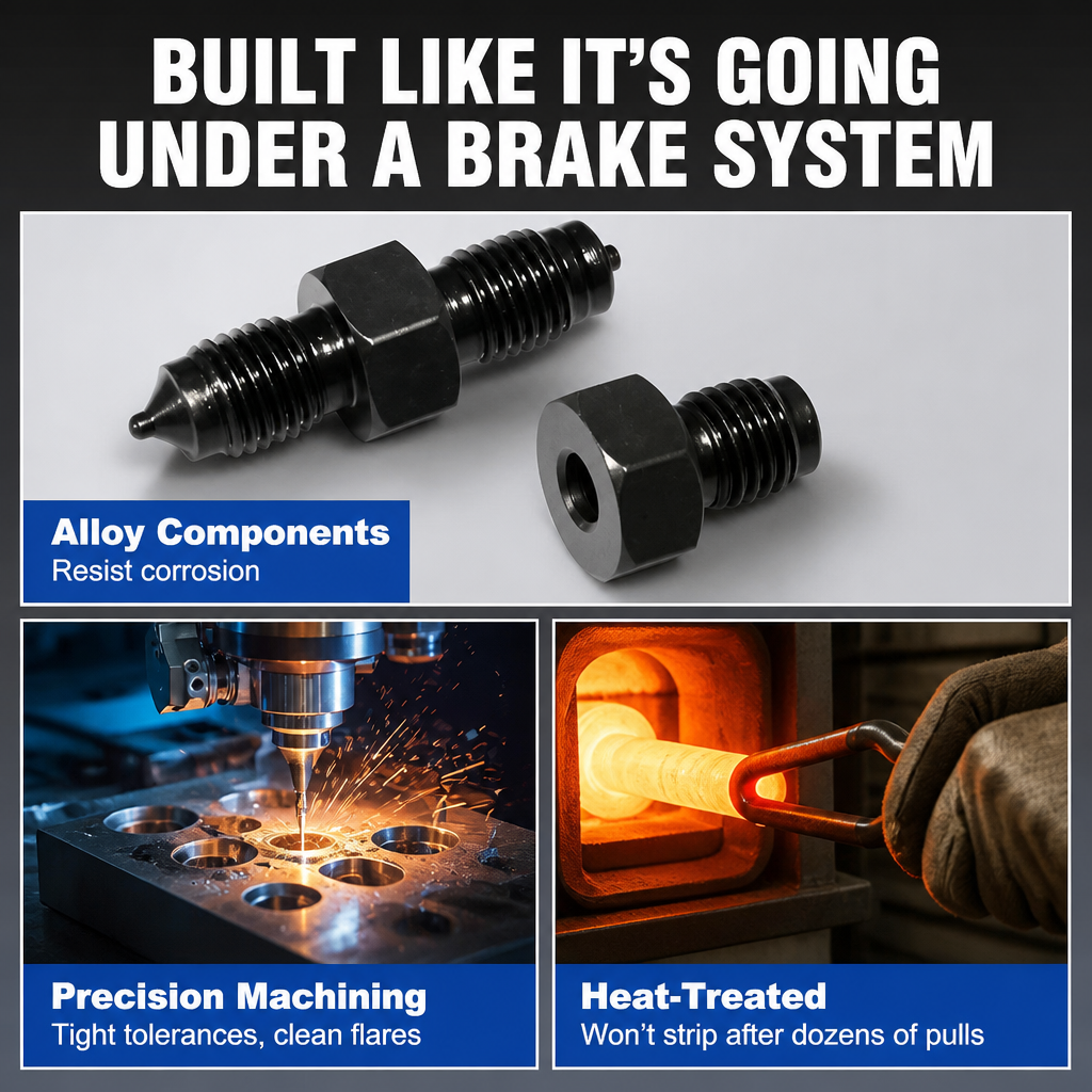 PrecisionFlex™ — Master Leak-Proof Brake Flares with Effortless One-Hand Power