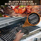 GrillaPro™ — Say Goodbye to Sore Wrists and Hello to Effortless Grill Shine