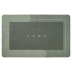 Quick-Drying Bath Mat | Ultra Absorbent Microfiber | Slip-Resistant | Aquasoft
