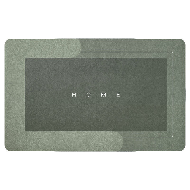 Quick-Drying Bath Mat | Ultra Absorbent Microfiber | Slip-Resistant | Aquasoft
