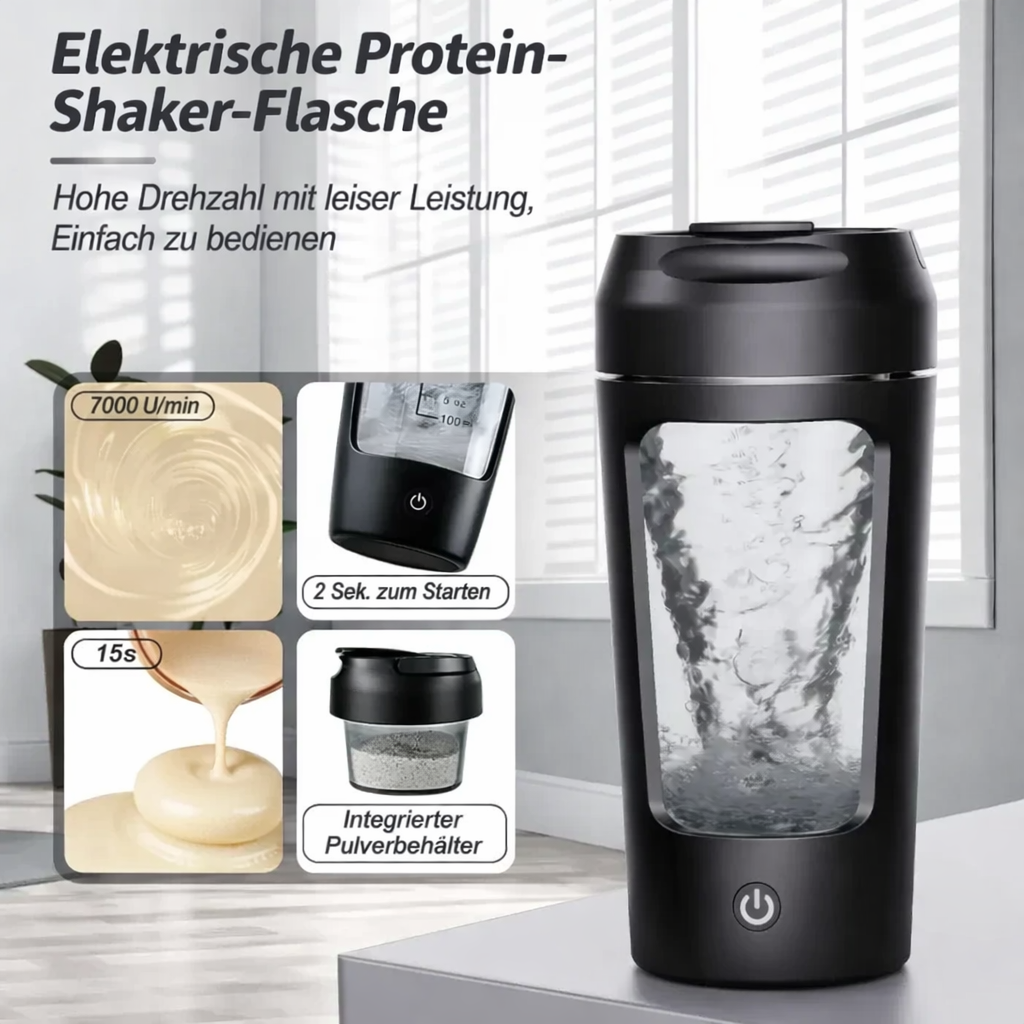 Electric Protein Shaker | Self-Mixing Shaker Cup | USB Blend Cup | BlendGo