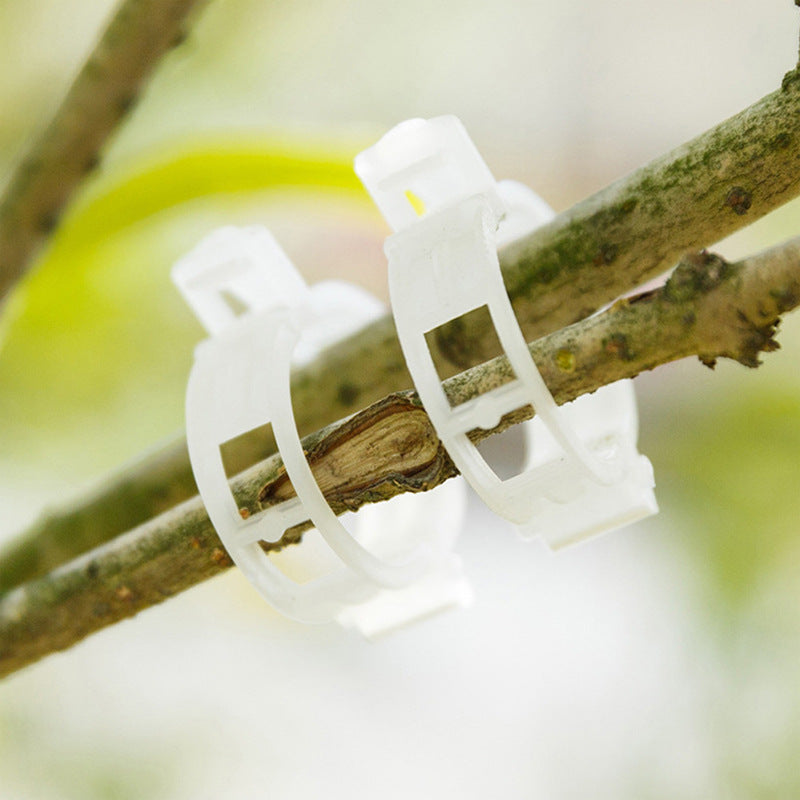 Plant Support Clips Plastic | Inner Diameter 1 Inch | Reusable | Stemhold