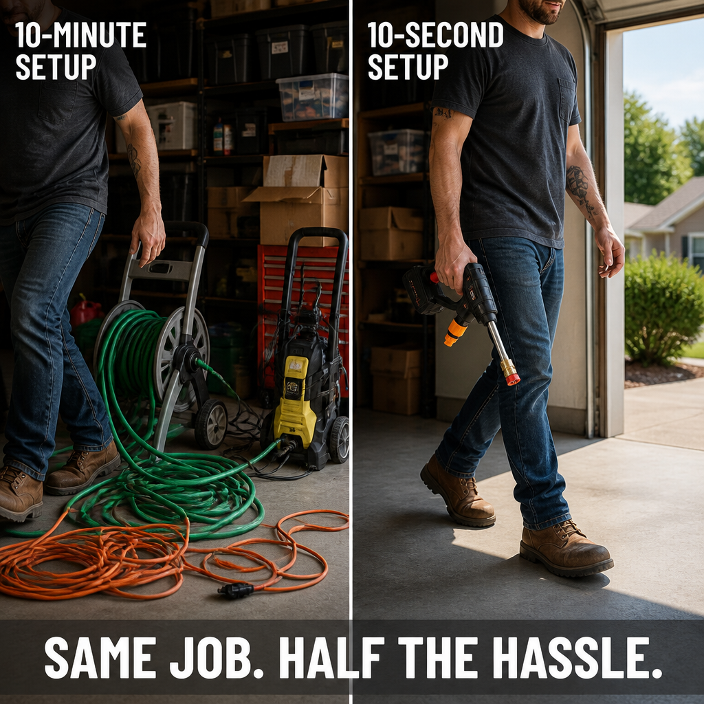 JetRanger™ — Unleash Cordless Power to Conquer Dirt Anywhere, Anytime